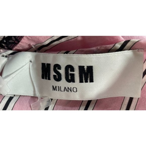 MSGM Striped Ruffle Dress - Picture 5 of 6